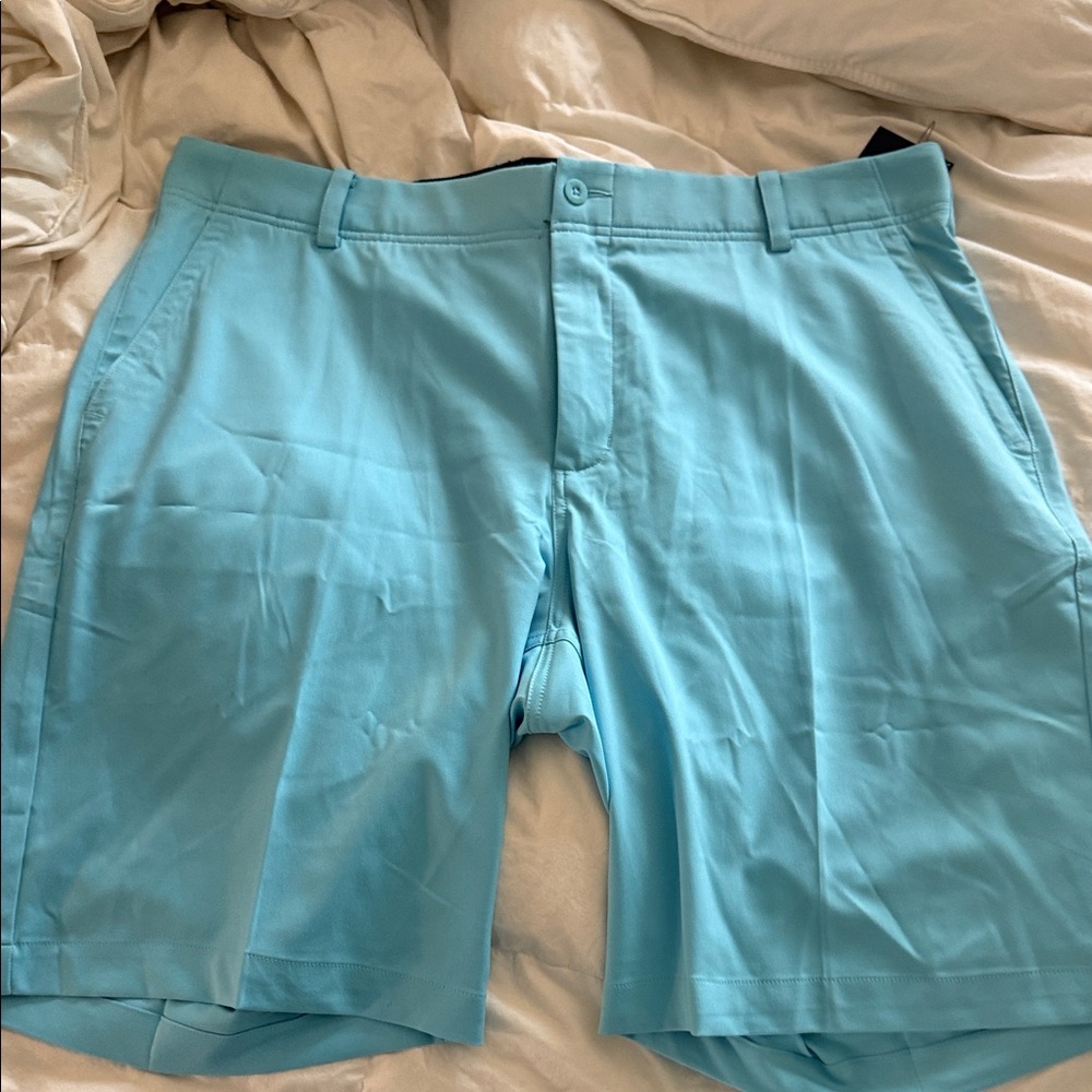 Men's Nike Light Blue Short Dry fit golf  short
